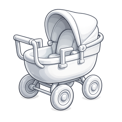 Adopt Me Toilet Stroller