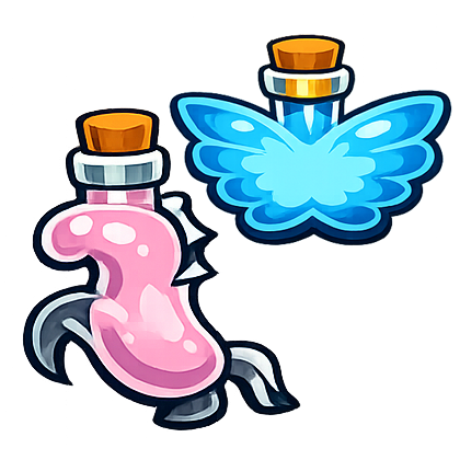 Adopt Me Pack 3 Ride Potion And 3 Fly Potion