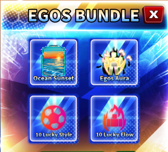 Blue Lock: Rivals Items EGOS Bundle