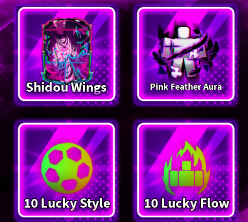 Blue Lock: Rivals Items Shidou Bundle