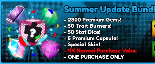 All Star Tower Defense X Shop All Server Summer Update Bundle