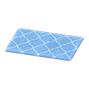 Animal Crossing Items Switch Blue Kitchen Mat