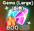 Anime Adventures Items All Server Gems (Large) (Gift)