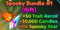 Anime Adventures Items All Server Spooky Bundle #1 (Gift)