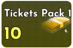 Arise Crossover Shop All Server Tickets Pack 1(10)