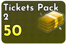 Arise Crossover Shop All Server Tickets Pack 2(50)