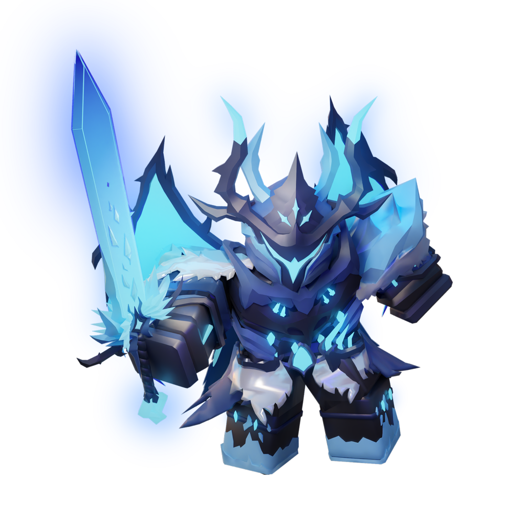 BedWars Winterforged Void Knight（Void Knight Skin）