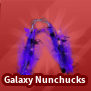 Blade Ball All Server Galaxy Nunchucks
