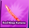 Blade Ball All Server Red Ninja Katana