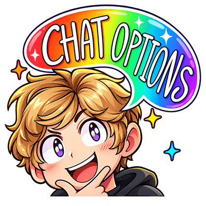 Asylum Life Shop Chat Options