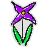 Bee Swarm Simulator Shop Purple 4-Point Flower