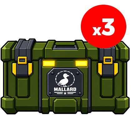 Catch 1 Billion Ducks Shop 3 Premium Military Crates