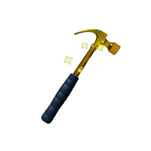 Grand Piece Online Shop Golden Hammer(gift)