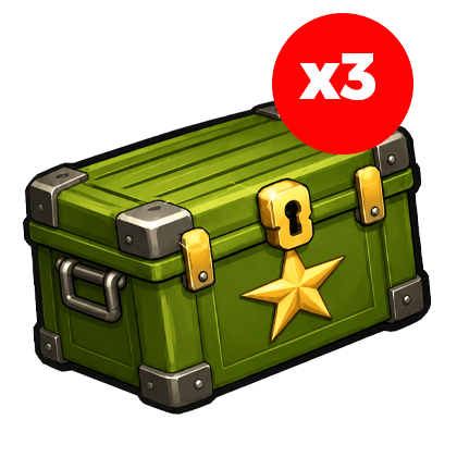 Mini War Shop Veteran Crate×3