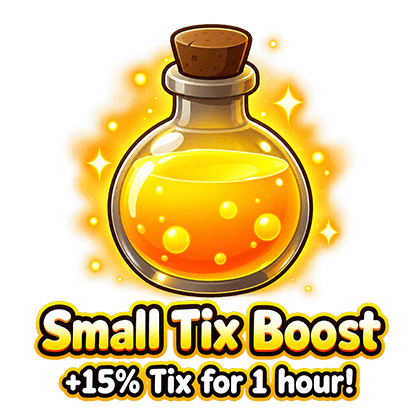 Retro Tower Defense Shop Small Tix Boost