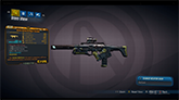 Borderlands 3 Items XBOX 1 Arctic Reflexive Night Hawkin#65