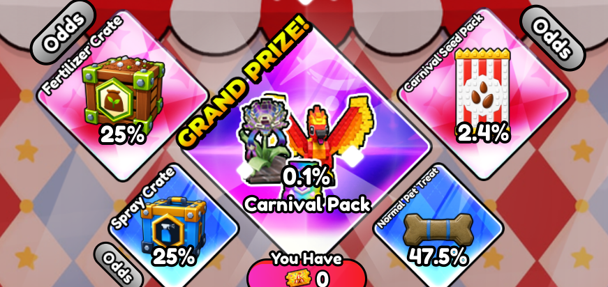 Build A Ring Farm Shop 3x Carnival Crate