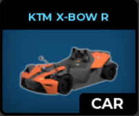 Car Dealership Tycoon Items KTM X-BOW R