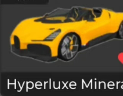 Car Dealership Tycoon Items All Server Hyperluxe Mineral