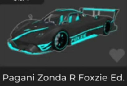Car Dealership Tycoon Items All Server Pagani Zonda R Foxzie Ed.