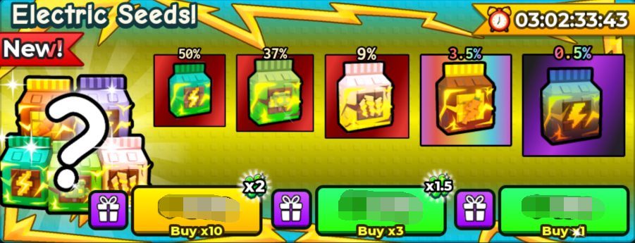 Catch And Tame Shop Electric Seed*10