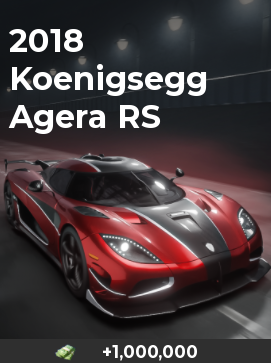 Driving Empire 2018 Koenigsegg Agera RS