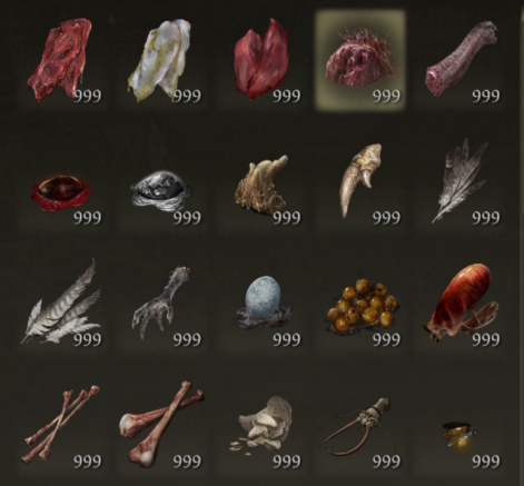 Elden Ring Items XBOX All Crafting Materials