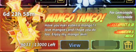 Fisch Mango Tango