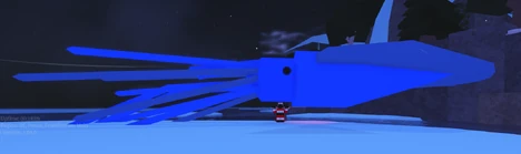 Fisch Sparkling Shiny Big Colossal Squid