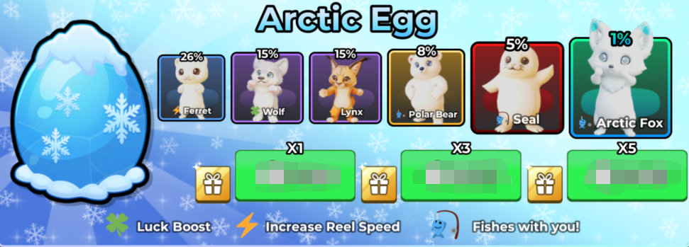Fish It Shop 3 Arctic Egg