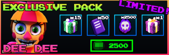 Five Nights TD All Server DEE DEE Pack