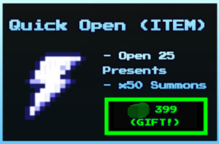 Five Nights TD All Server Quick Open (Item)