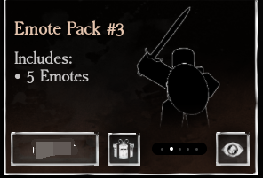 Forsaken Items Emote Pack #3
