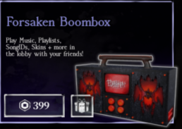 Forsaken Items Forsaken Boombox