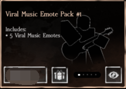 Forsaken Items Viral Music Emote Pack #1