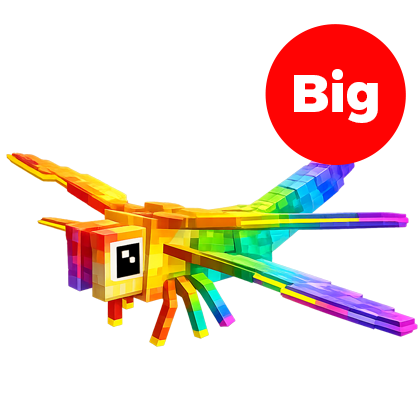 Grow a Garden 2 Shop Big Rainbow Golden Dragonfly