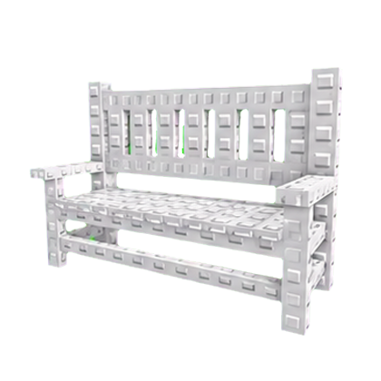 Grow a Garden 2 Shop White Bench