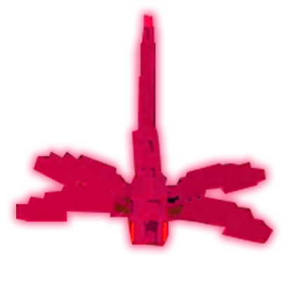 Grow a Garden Items Nightmare Dragonfly (HUGE) (60-62KG Age 100)