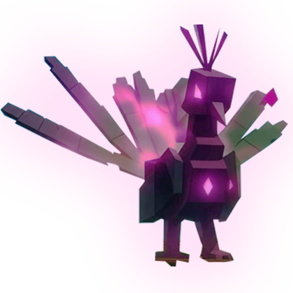 Grow a Garden Items Nightmare Peacock (HUGE) (99-120KG Age 100)