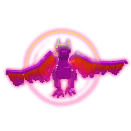 Grow a Garden Items Nightmare Rainbow Phoenix (HUGE) (60.86KG Age 100)