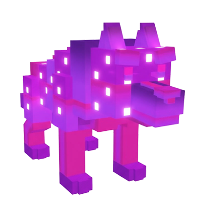 Grow a Garden Items Nightmare Star Wolf (HUGE) (60-62KG Age 100)