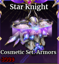 Iron Soul: Dungeon Shop Cosmetic Set: Armors(Star Knight)
