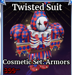Iron Soul: Dungeon Shop Cosmetic Set: Armors(Twisted Suit)