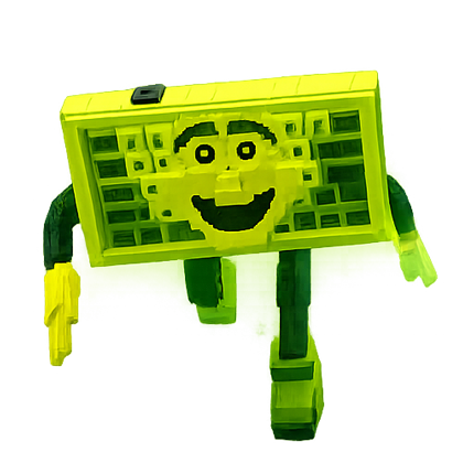 Kick a Lucky Block Shop Radioactive Guerriro Digitale(58.1T/s)
