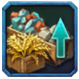 Lords Mobile Items iOS / Android Gather Boost（50%）7day