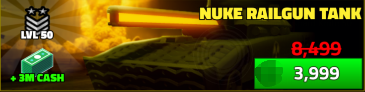 Military Tycoon All Server Nuke Railgun Tank