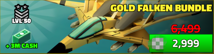 Military Tycoon All Server Gold Falken Bundle