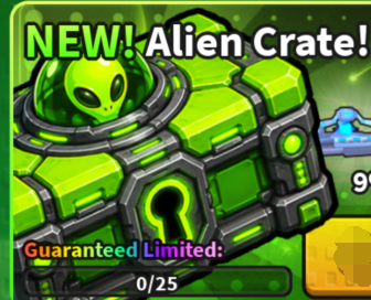 Mini War Shop Alien Crate *3