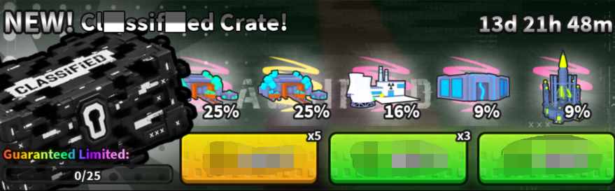 Mini War Shop Classified Case*1
