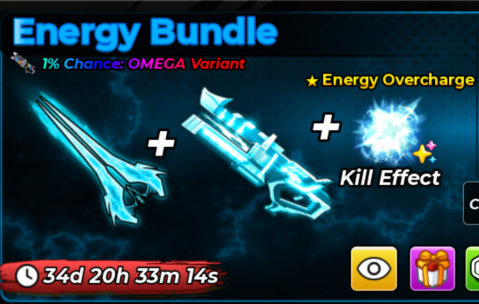 Murder Duels Shop Energy Bundle-Blue